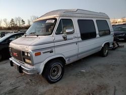 Salvage cars for sale at Spartanburg, SC auction: 1992 GMC Rally Wagon / Van G2500