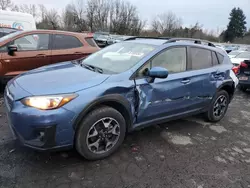 Salvage cars for sale at Portland, OR auction: 2019 Subaru Crosstrek Premium