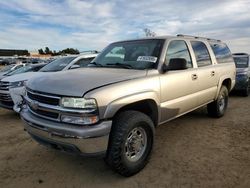 Salvage cars for sale at American Canyon, CA auction: 2001 Chevrolet Suburban K2500