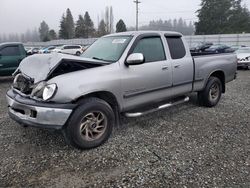 Vehiculos salvage en venta de Copart Graham, WA: 2001 Toyota Tundra Access Cab