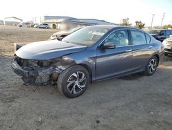 Salvage cars for sale at San Diego, CA auction: 2017 Honda Accord LX