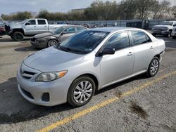 Salvage cars for sale at Las Vegas, NV auction: 2012 Toyota Corolla Base