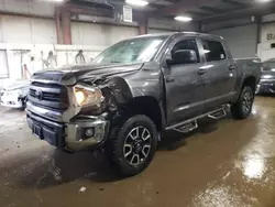 Salvage cars for sale at Elgin, IL auction: 2014 Toyota Tundra Crewmax SR5