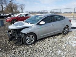 Salvage cars for sale at Cicero, IN auction: 2020 Hyundai Elantra SEL