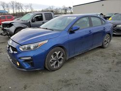 Salvage cars for sale at Spartanburg, SC auction: 2021 KIA Forte FE