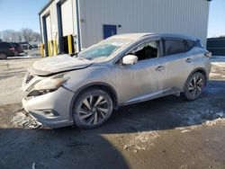 Salvage cars for sale at Duryea, PA auction: 2015 Nissan Murano S