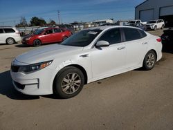 KIA Optima salvage cars for sale: 2016 KIA Optima LX