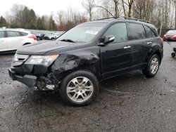 Salvage cars for sale at Portland, OR auction: 2008 Acura MDX