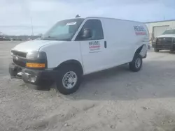 Chevrolet salvage cars for sale: 2021 Chevrolet Express G2500