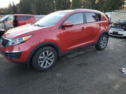 Salvage cars for sale at Arlington, WA auction: 2014 KIA Sportage Base