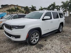 Jeep Vehiculos salvage en venta: 2022 Jeep Wagoneer Series II