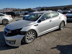 Salvage cars for sale at Las Vegas, NV auction: 2015 KIA Optima EX