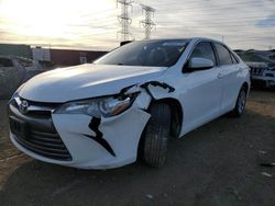 Salvage cars for sale at Elgin, IL auction: 2016 Toyota Camry LE