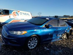 Salvage cars for sale at Hueytown, AL auction: 2017 Ford Fusion S