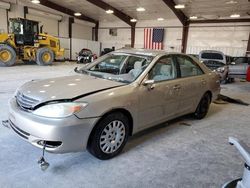 Salvage cars for sale at Cahokia Heights, IL auction: 2004 Toyota Camry LE