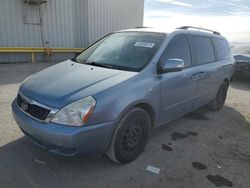 KIA salvage cars for sale: 2012 KIA Sedona LX