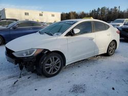 Salvage cars for sale at Cookstown, ON auction: 2018 Hyundai Elantra SEL