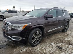 Salvage cars for sale at Chicago Heights, IL auction: 2017 GMC Acadia Denali