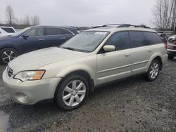 Subaru Legacy salvage cars for sale: 2006 Subaru Legacy Outback 2.5I Limited