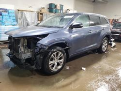 Toyota Highlander Vehiculos salvage en venta: 2015 Toyota Highlander LE