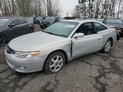 Salvage cars for sale at Portland, OR auction: 2000 Toyota Camry Solara SE