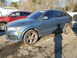 Salvage cars for sale at Austell, GA auction: 2018 Audi Q3 Premium