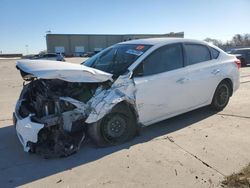 Nissan salvage cars for sale: 2018 Nissan Sentra S