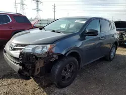 Salvage cars for sale at Elgin, IL auction: 2014 Toyota Rav4 LE