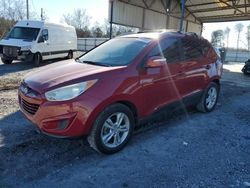 Salvage cars for sale from Copart Cartersville, GA: 2012 Hyundai Tucson GLS