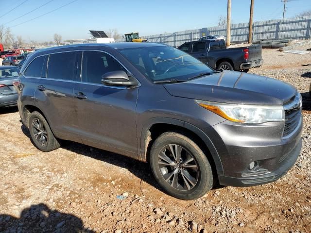 2016 Toyota Highlander XLE