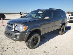 Salvage cars for sale at New Braunfels, TX auction: 2005 Toyota Sequoia Limited