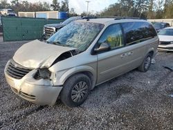 Chrysler salvage cars for sale: 2005 Chrysler Town & Country LX