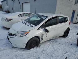 Nissan salvage cars for sale: 2015 Nissan Versa Note S