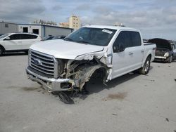 Salvage cars for sale at New Orleans, LA auction: 2015 Ford F150 Supercrew