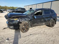 Salvage cars for sale at Apopka, FL auction: 2016 Jeep Cherokee Latitude