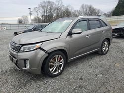 Salvage cars for sale at Gastonia, NC auction: 2014 KIA Sorento SX