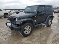 Salvage cars for sale at Houston, TX auction: 2008 Jeep Wrangler Sahara