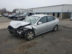 Salvage cars for sale at New Britain, CT auction: 2007 Hyundai Elantra GLS