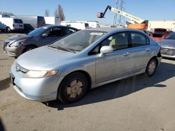 Honda Civic Vehiculos salvage en venta: 2007 Honda Civic Hybrid