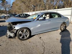 Salvage cars for sale from Copart Austell, GA: 2017 Mercedes-Benz E 300