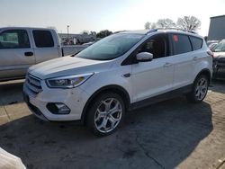 Salvage cars for sale at Sacramento, CA auction: 2019 Ford Escape Titanium