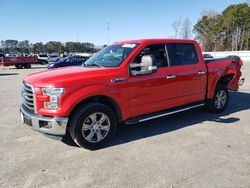 Ford f150 Supercrew salvage cars for sale: 2015 Ford F150 Supercrew