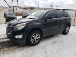 Chevrolet salvage cars for sale: 2017 Chevrolet Equinox LT