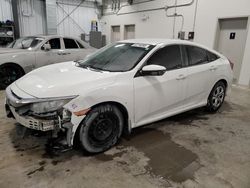 Honda Civic salvage cars for sale: 2017 Honda Civic LX