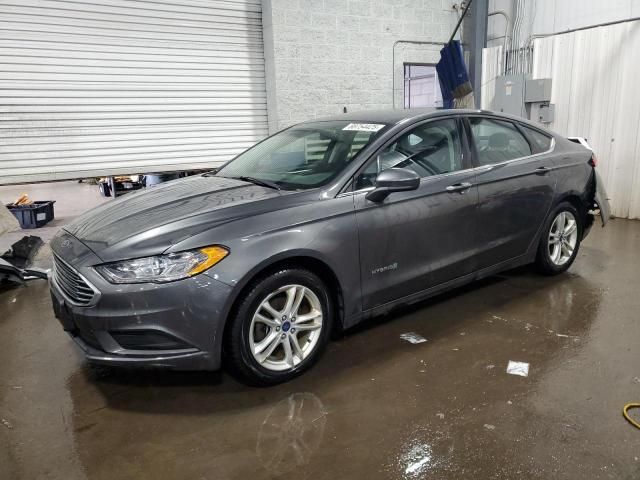 2018 Ford Fusion SE Hybrid