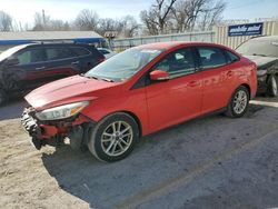 Salvage cars for sale from Copart Wichita, KS: 2015 Ford Focus SE