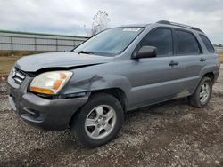 Salvage cars for sale at Houston, TX auction: 2007 KIA Sportage LX