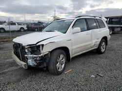 Toyota salvage cars for sale: 2007 Toyota Highlander Hybrid