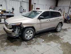 Salvage cars for sale at Billings, MT auction: 2015 Jeep Cherokee Sport