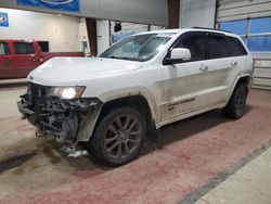 Salvage cars for sale at Angola, NY auction: 2017 Jeep Grand Cherokee Limited